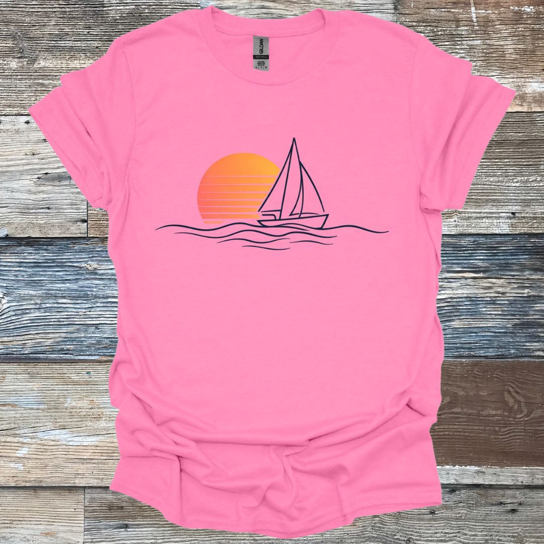 Sailing Sunset T-Shirt
