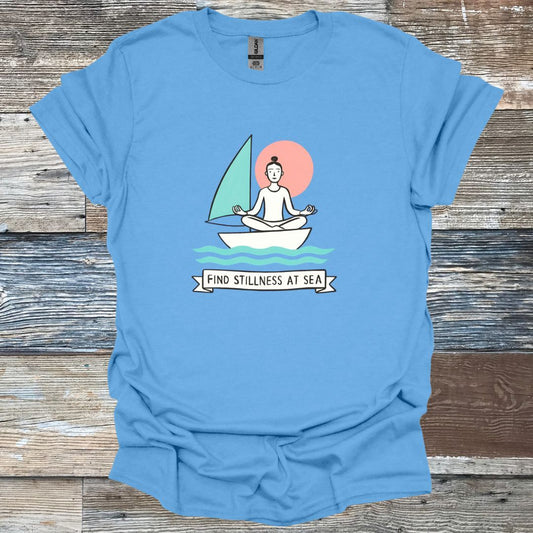 Find Stillness at Sea T-Shirt