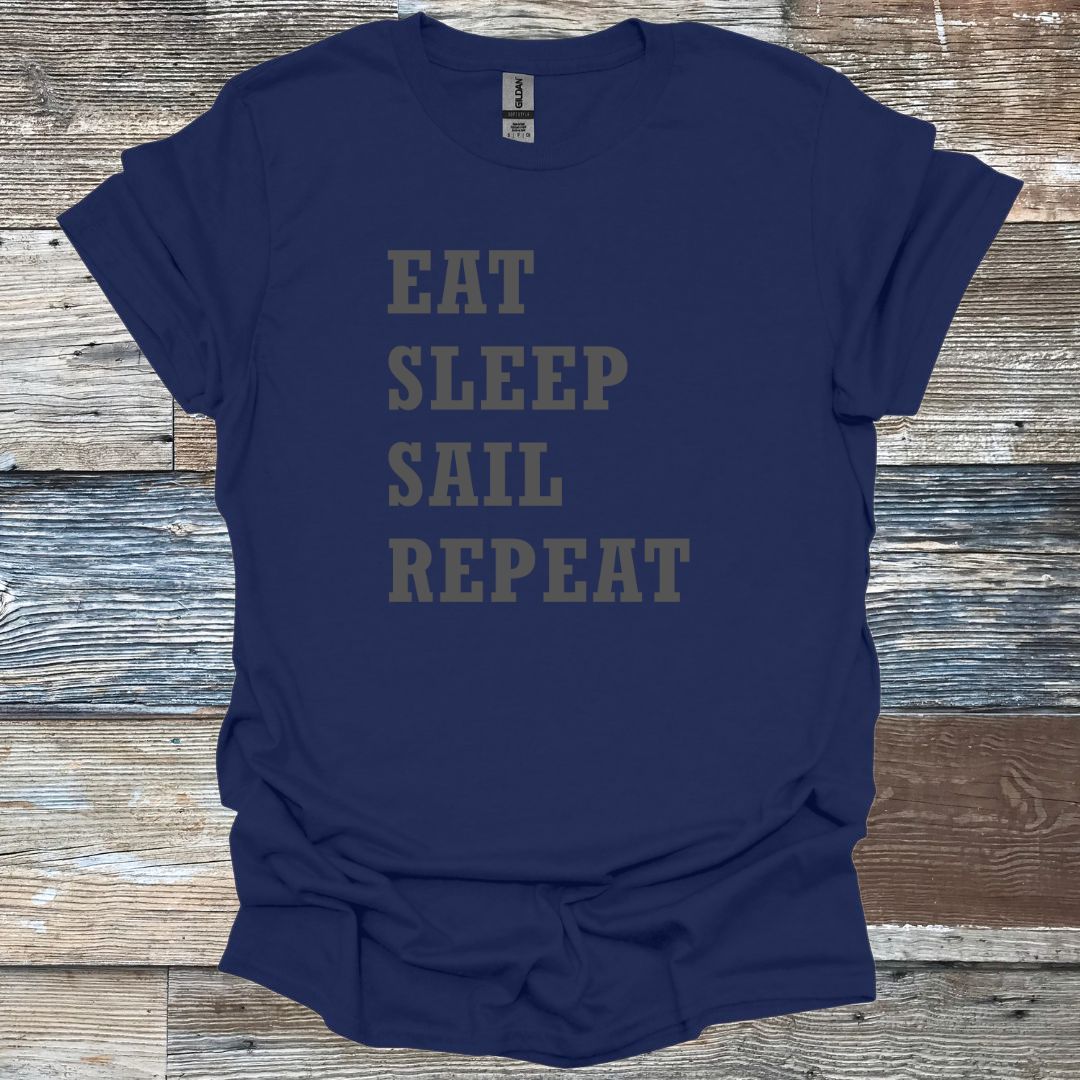 Eat Sleep Sail Repeat T-Shirt