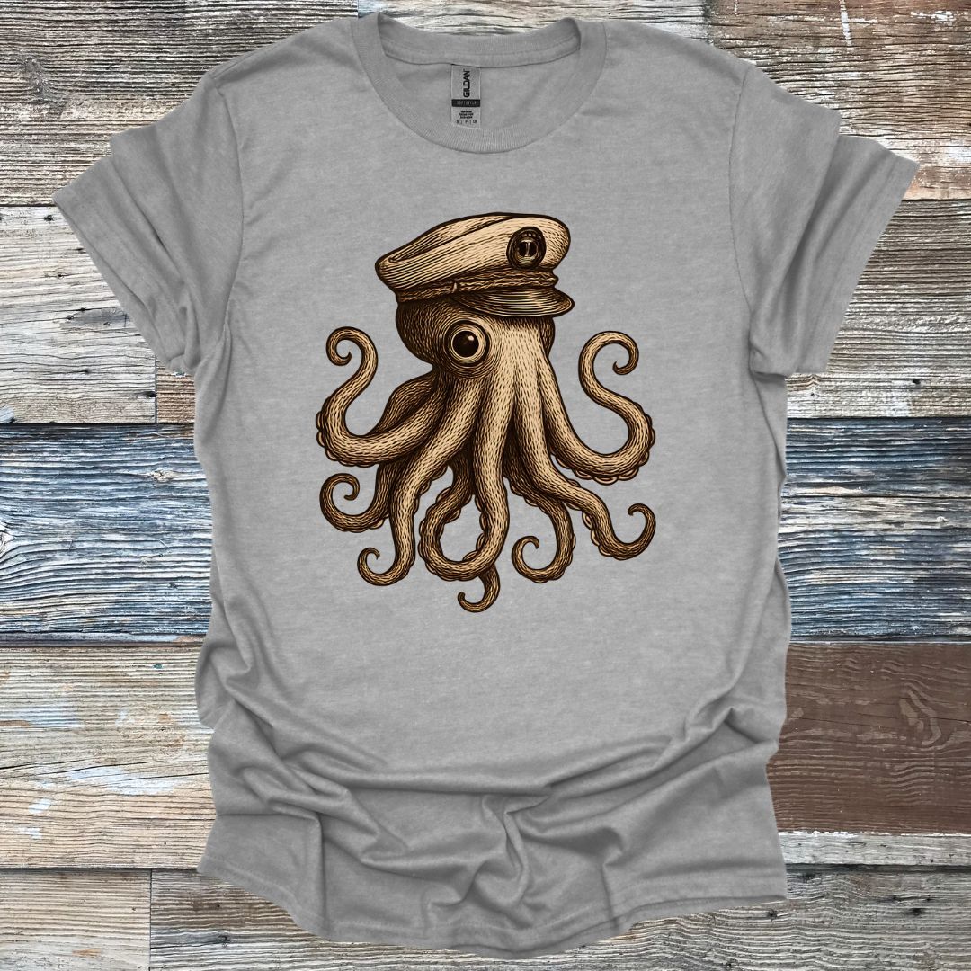Sailing Octopus T-Shirt