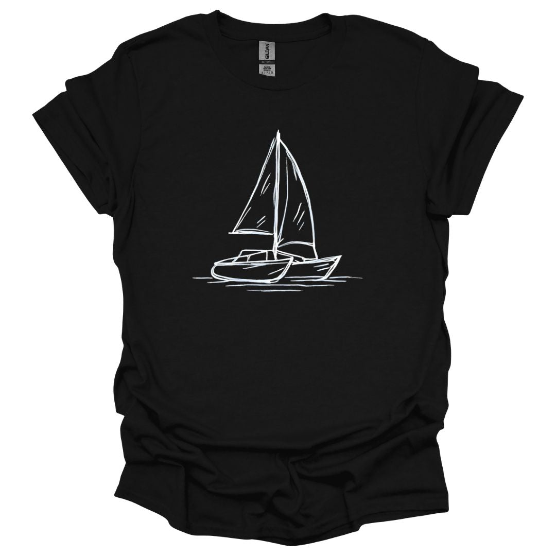 Lone Catamaran T-Shirt