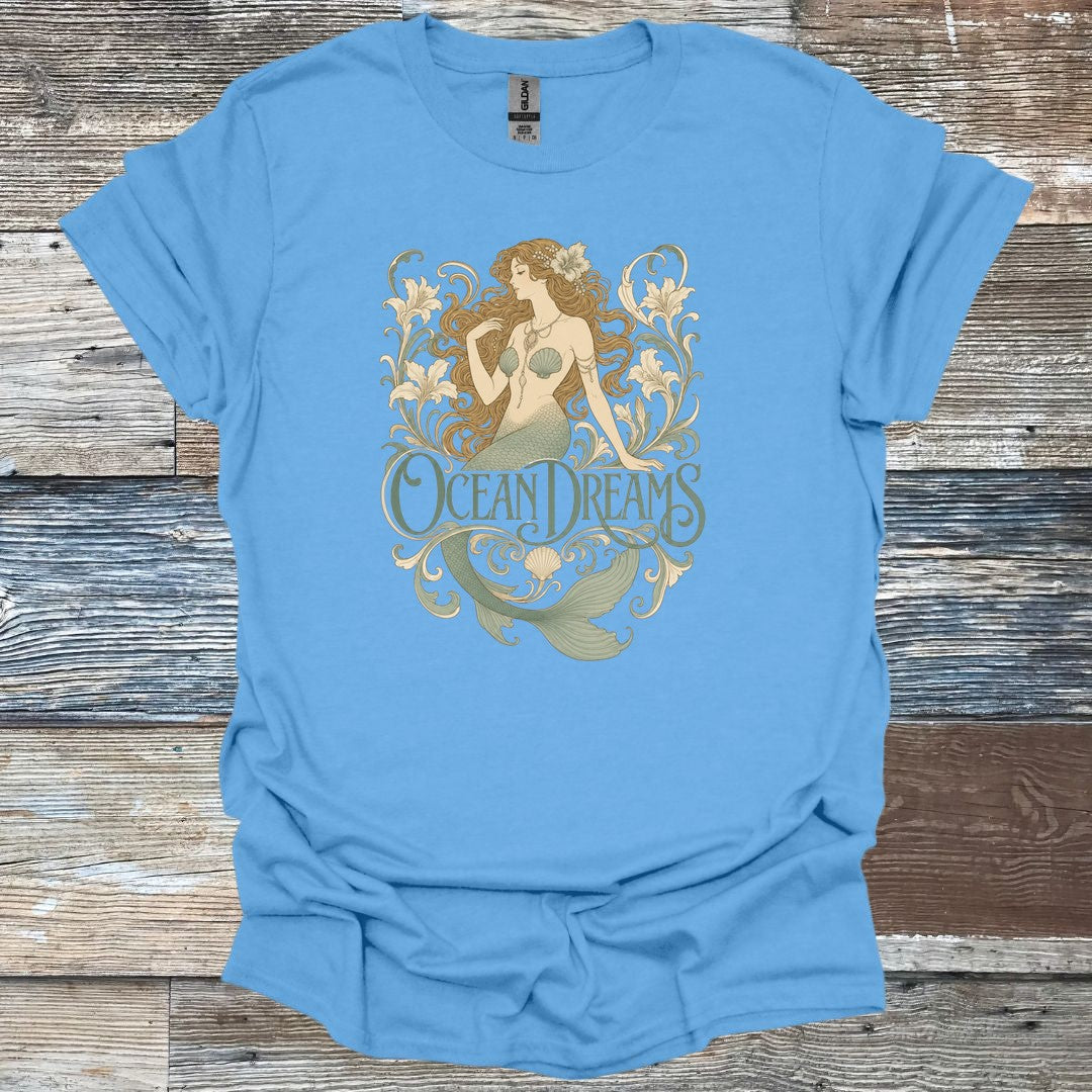 Art Nouveau Mermaid T-Shirt