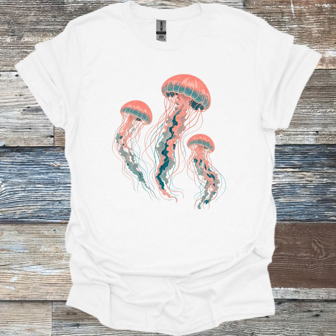 Coral Tide Jellyfish T-Shirt