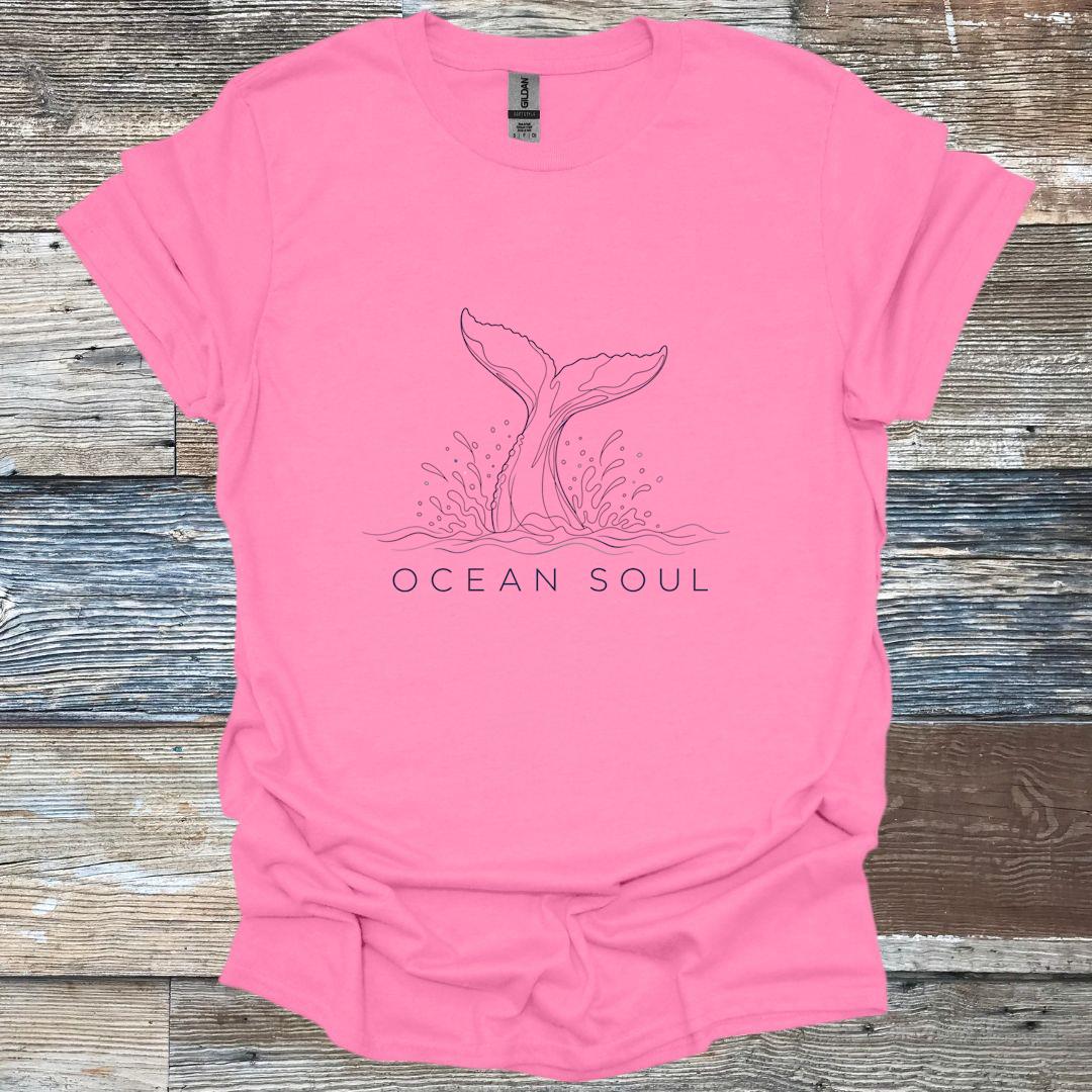 Ocean Soul Whale Tail T-Shirt