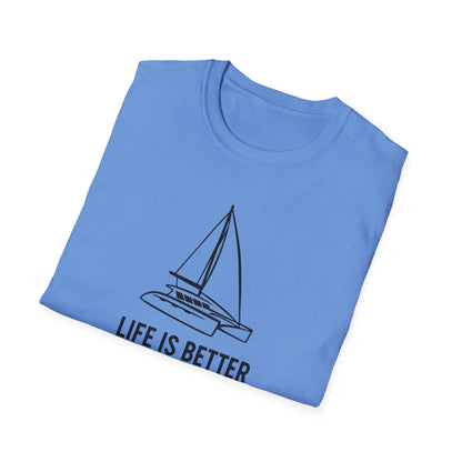Life is Better on a Catamaran T-Shirt