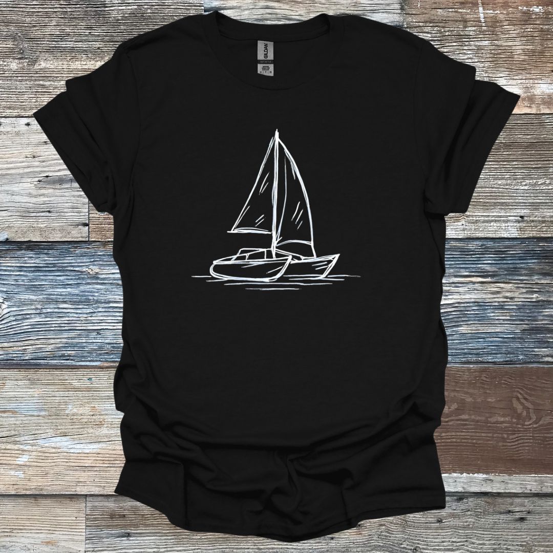Lone Catamaran T-Shirt