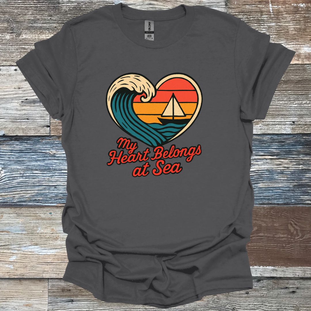 My Heart Belongs at Sea T-Shirt