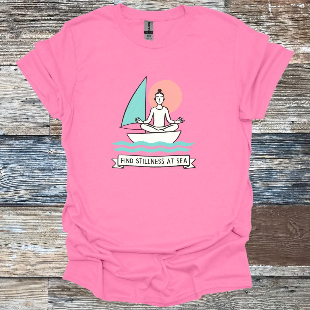Find Stillness at Sea T-Shirt