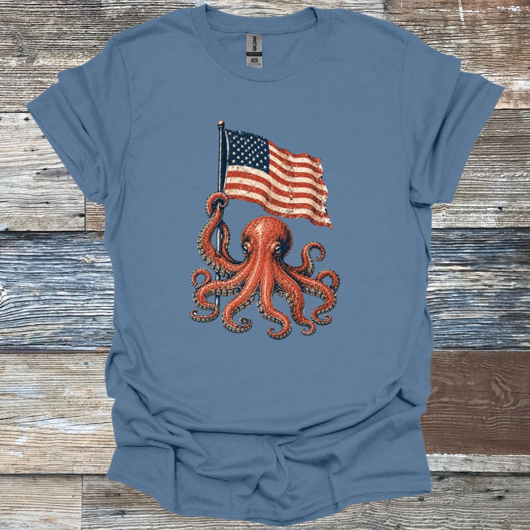 American Octopus T-Shirt