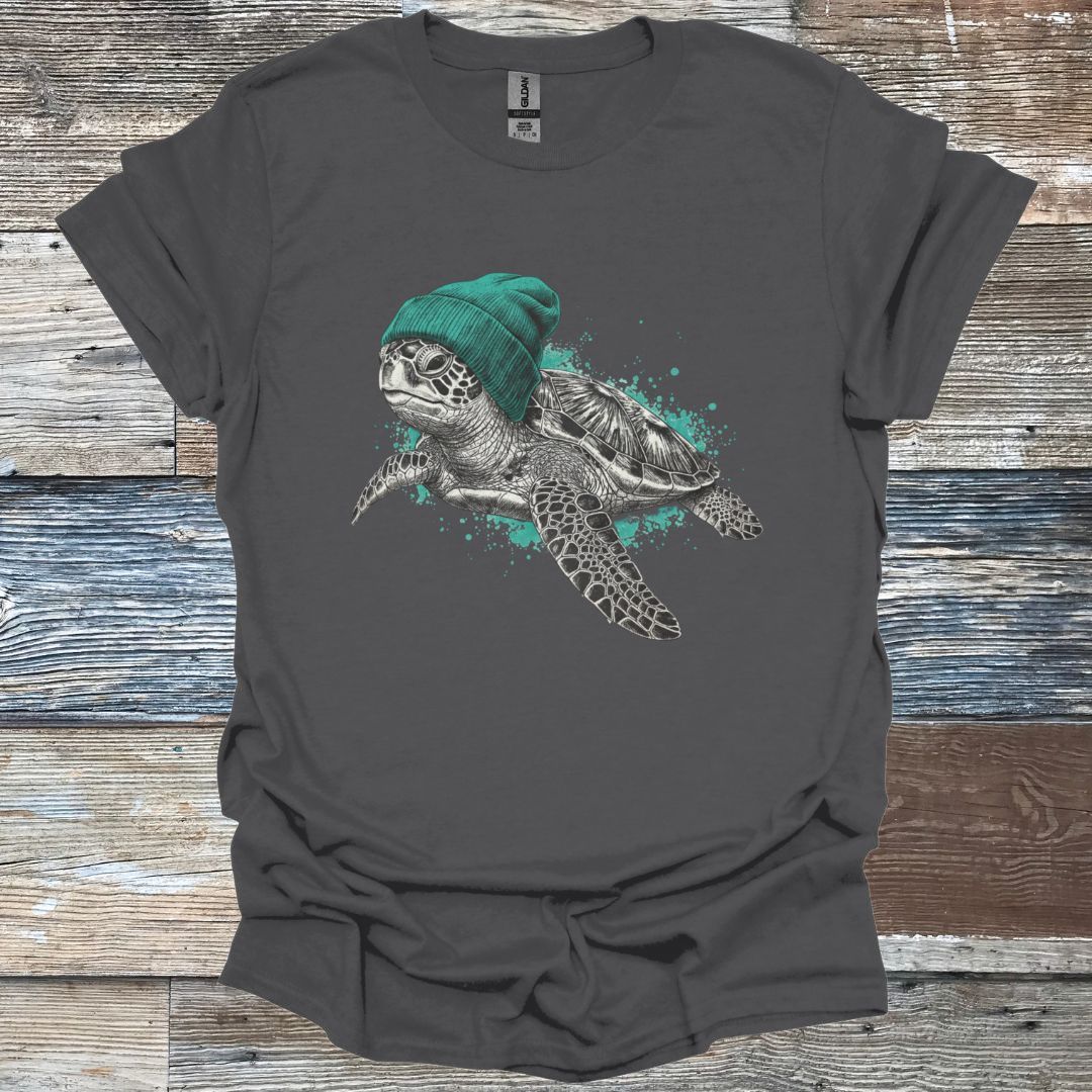 Beanie Turtle T-Shirt