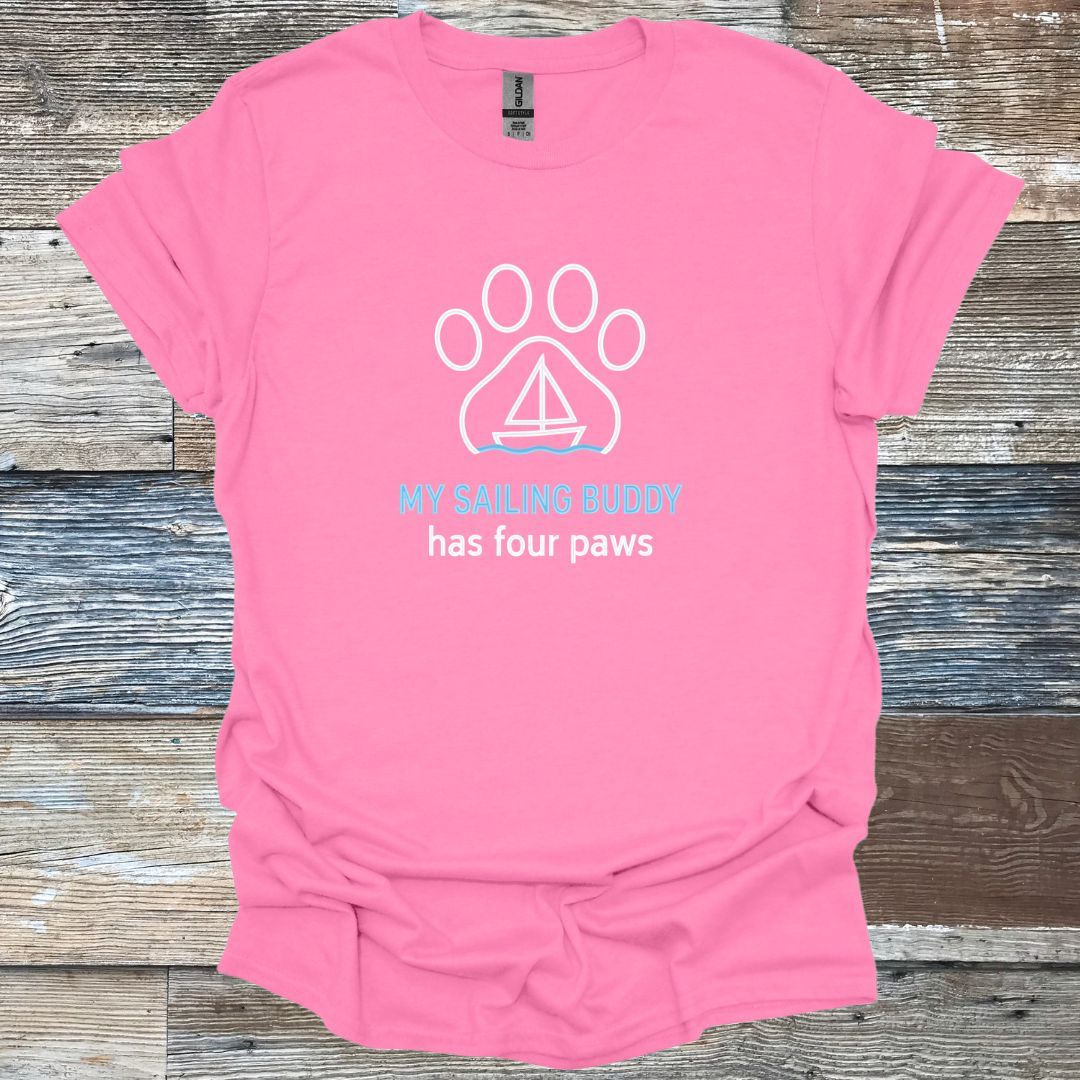 My Sailing Buddy has Four Paws T-Shirt