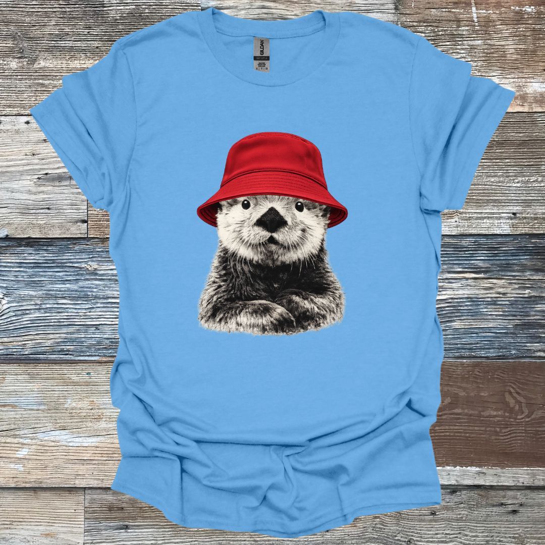 Otter Hat T-Shirt