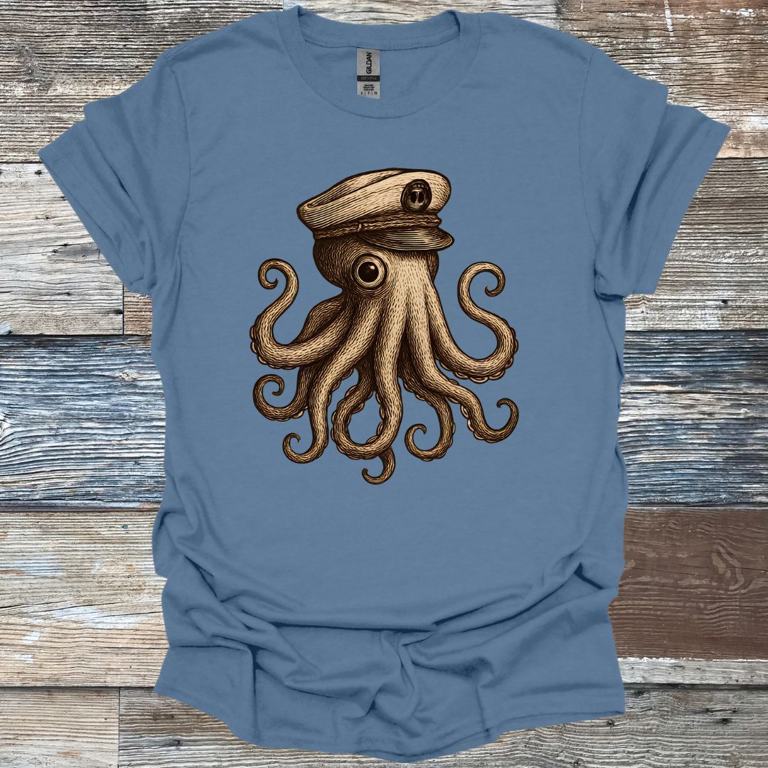 Sailing Octopus T-Shirt