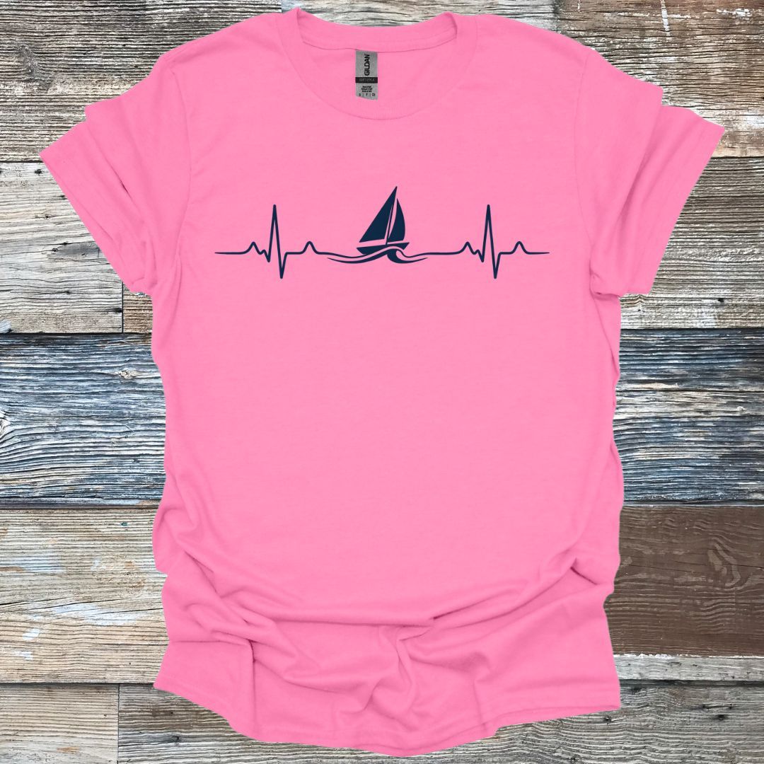 Sailing Heartbeat T-Shirt