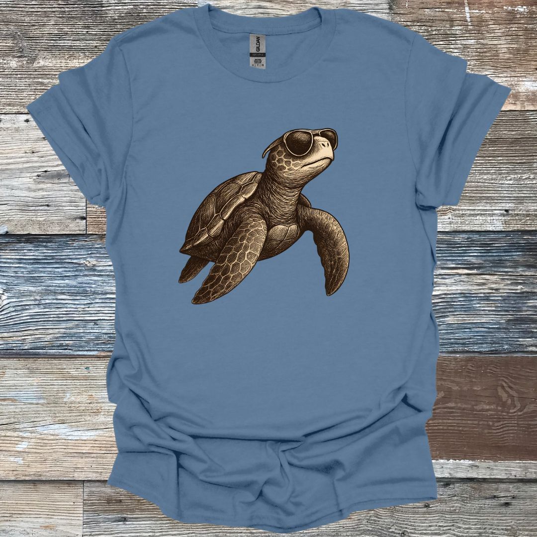 Sunglas_Turtle T-Shirt