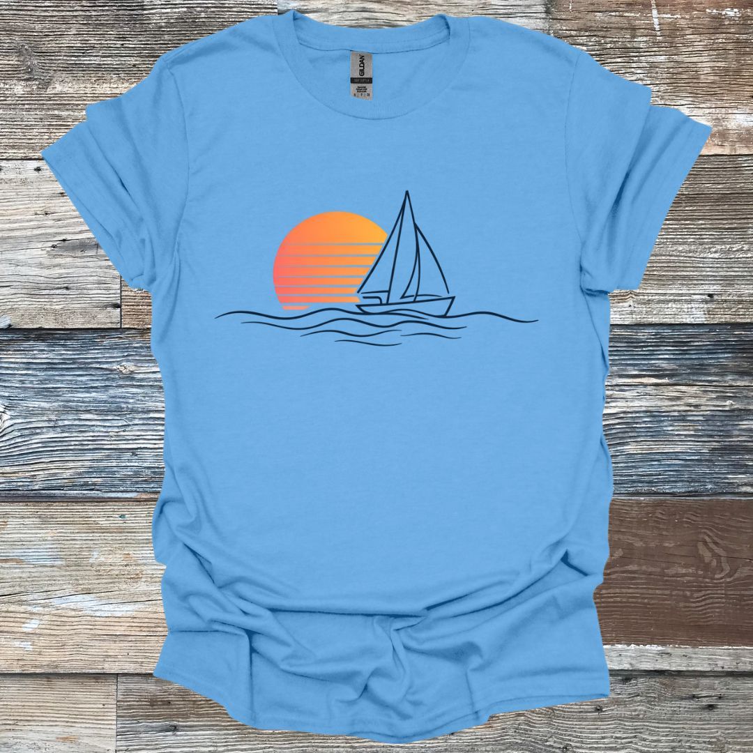 Sailing Sunset T-Shirt