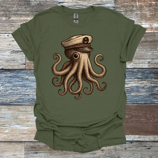 Sailing Octopus T-Shirt