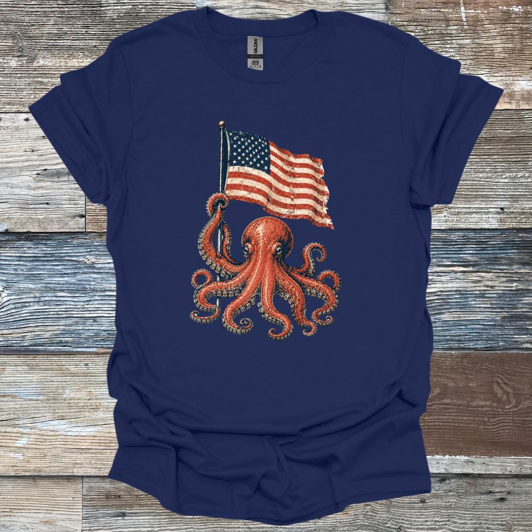 American Octopus T-Shirt