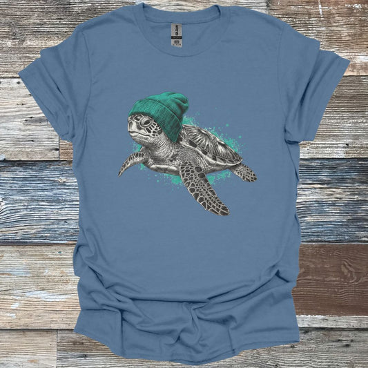 Beanie Turtle T-Shirt