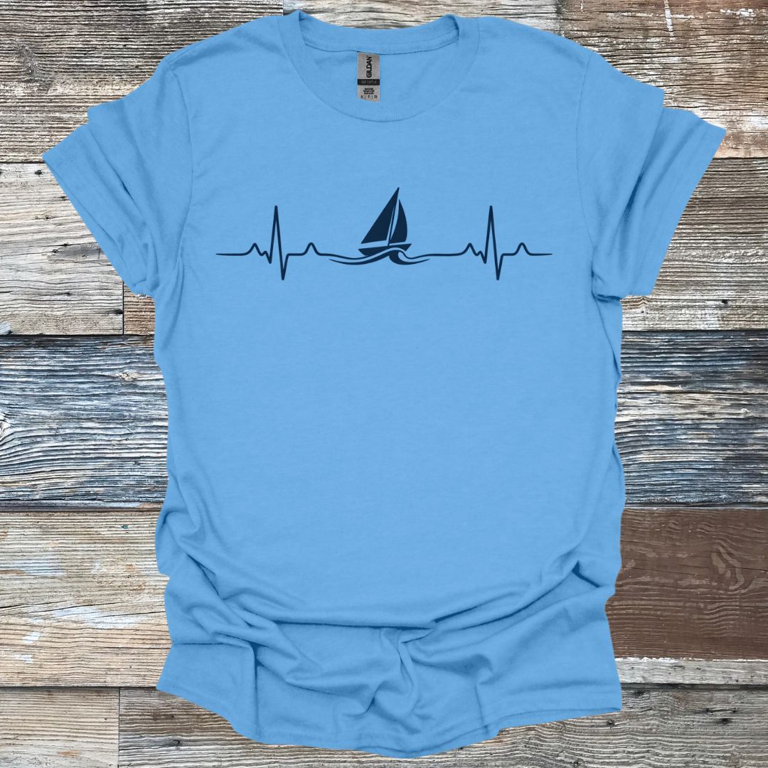 Sailing Heartbeat T-Shirt