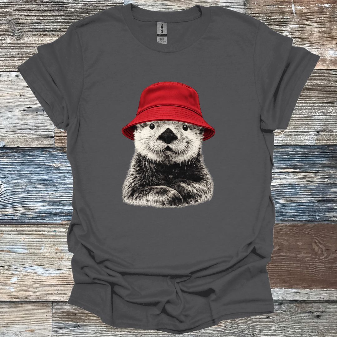 Otter Hat T-Shirt