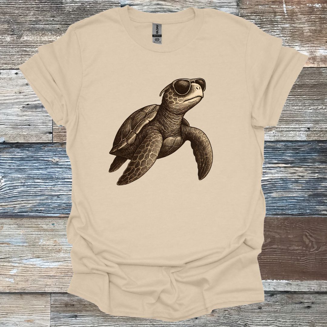 Sunglas_Turtle T-Shirt