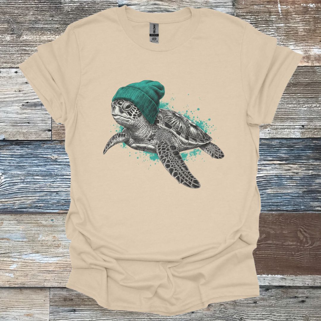 Beanie Turtle T-Shirt