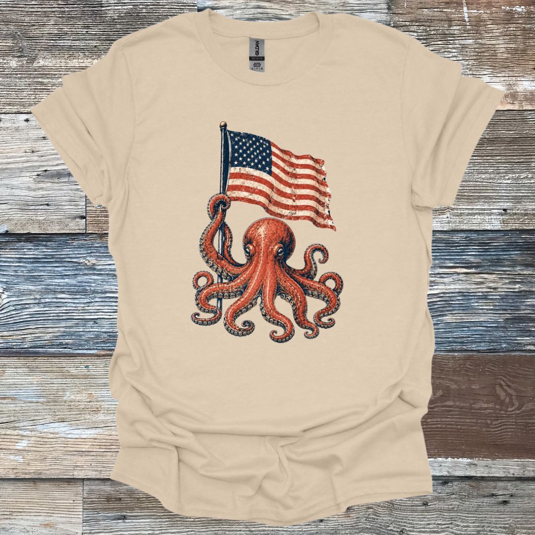American Octopus T-Shirt