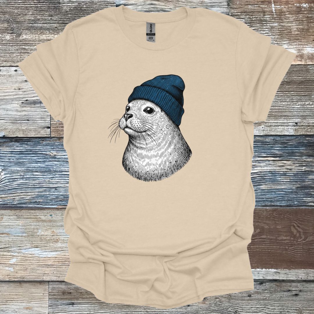 Beanie Seal T-Shirt