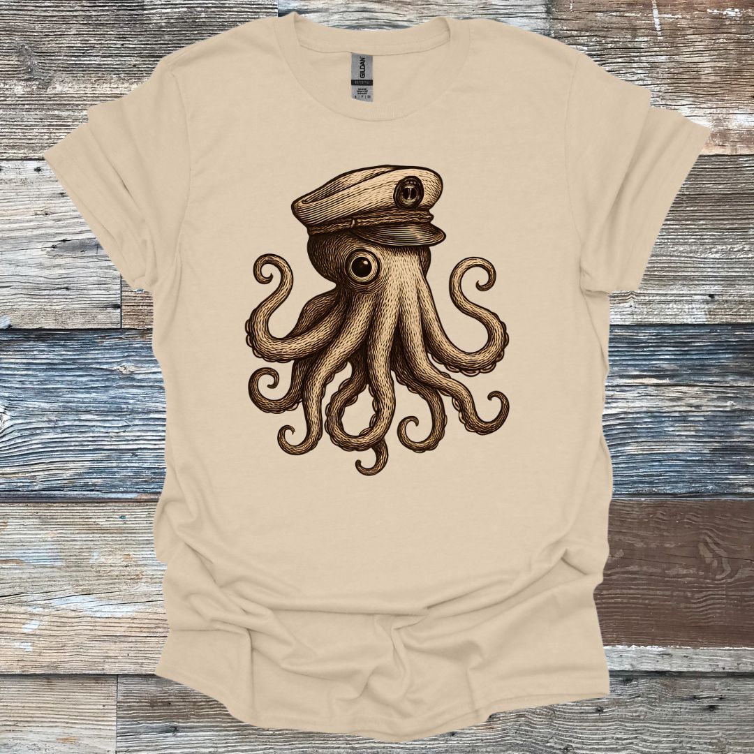 Sailing Octopus T-Shirt