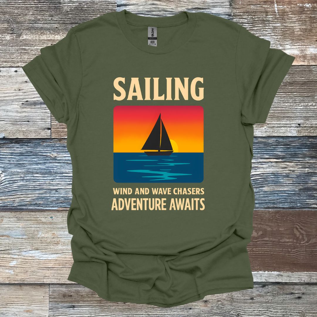 Sailing Adventure Awaits T-Shirt