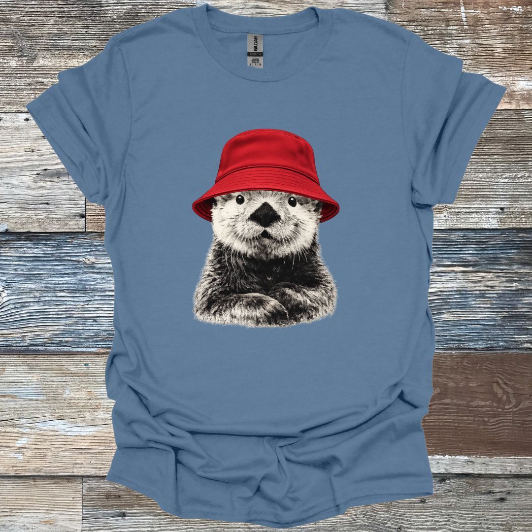 Otter Hat T-Shirt
