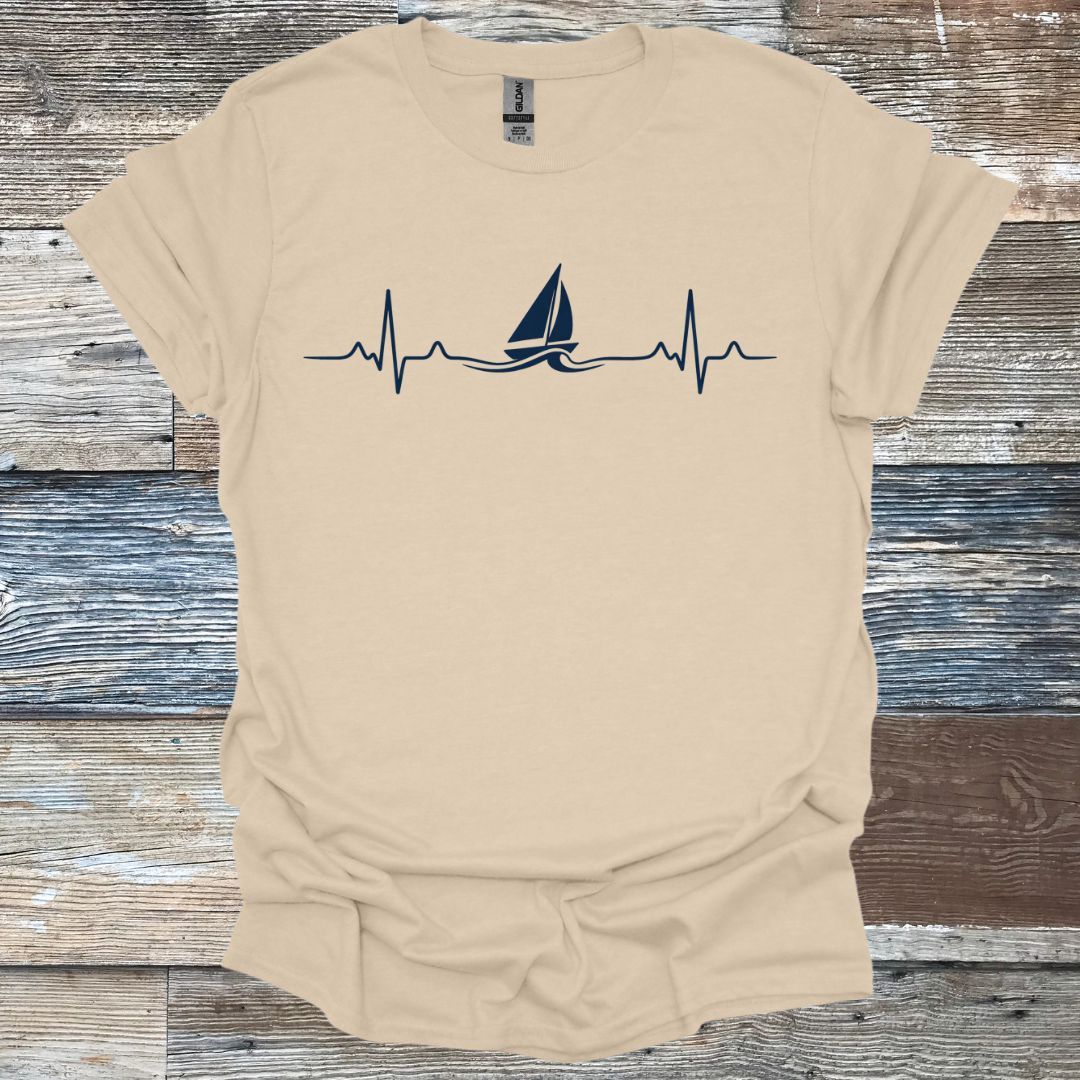 Sailing Heartbeat T-Shirt