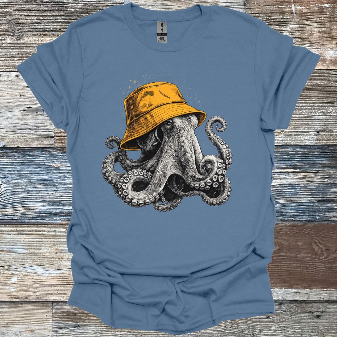 Octopus Hat T-Shirt