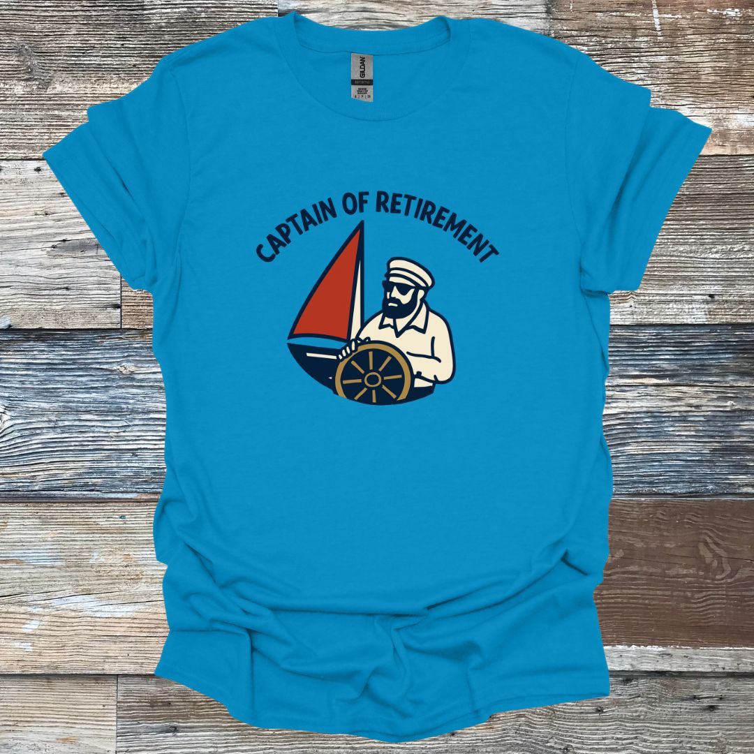 Captain of Retirement T-Shirt