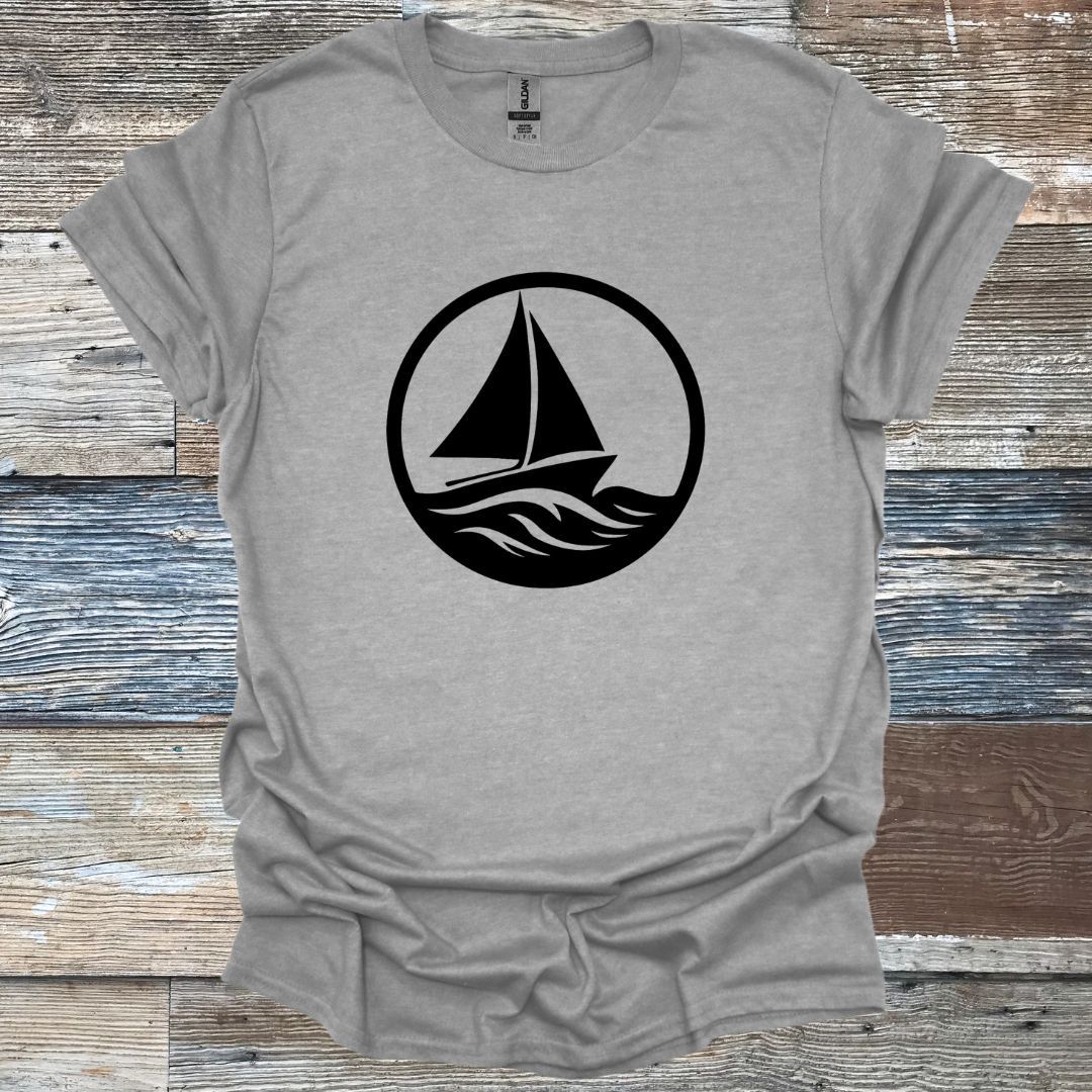Boat in Waves T-Shirt