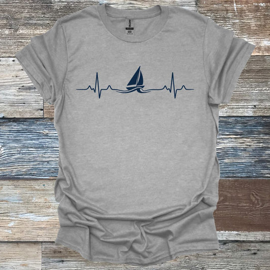 Sailing Heartbeat T-Shirt
