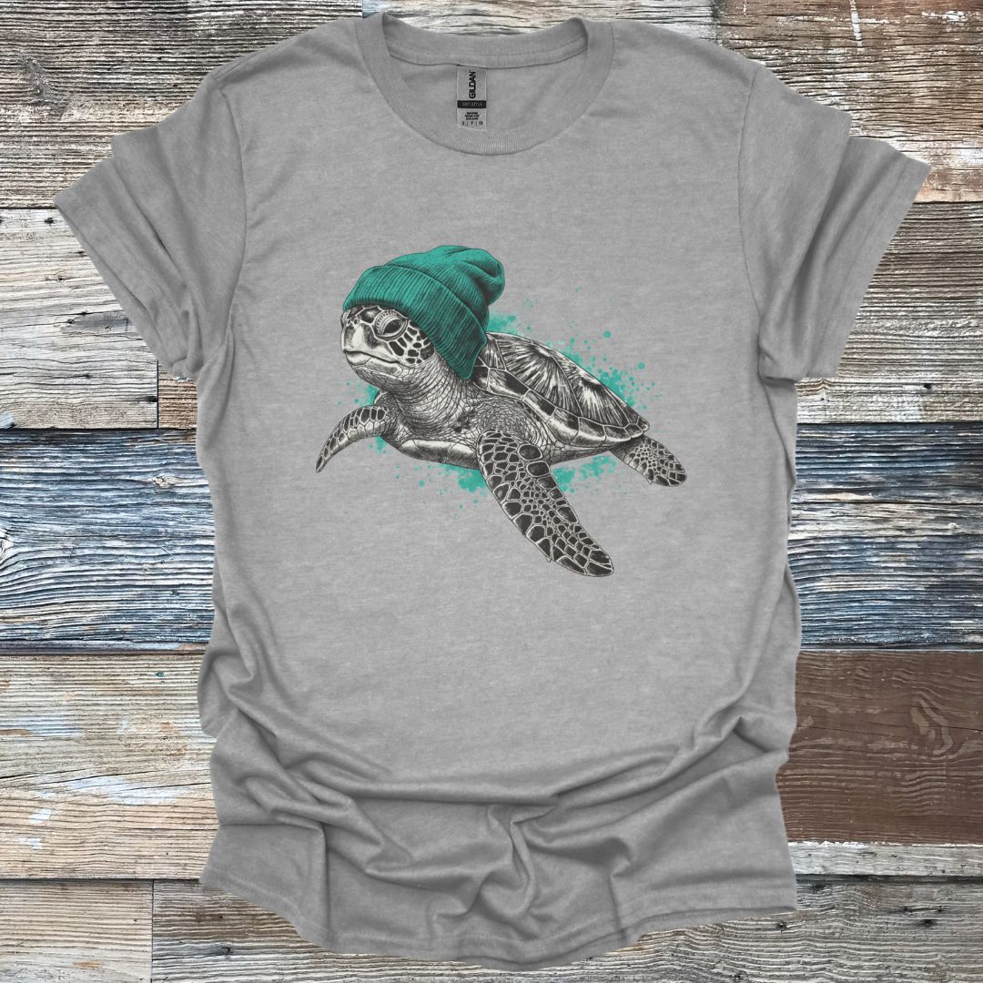 Beanie Turtle T-Shirt