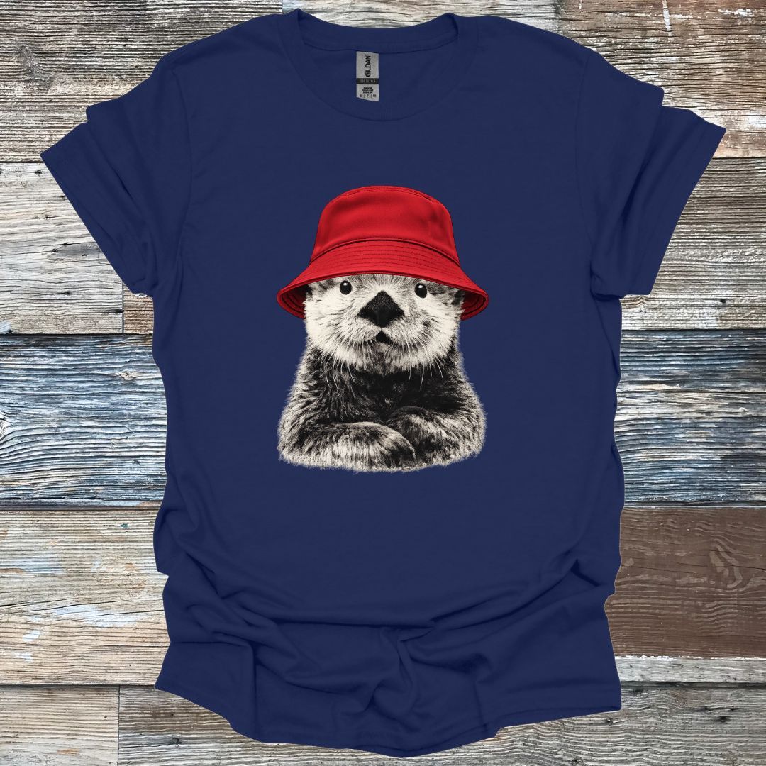 Otter Hat T-Shirt