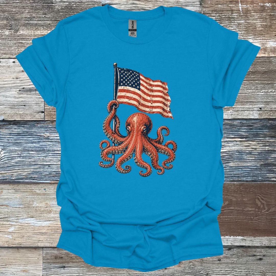 American Octopus T-Shirt