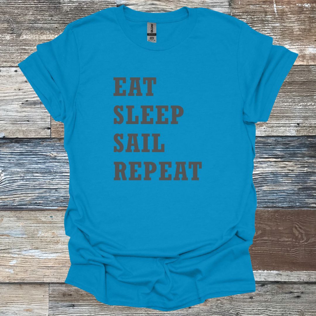 Eat Sleep Sail Repeat T-Shirt