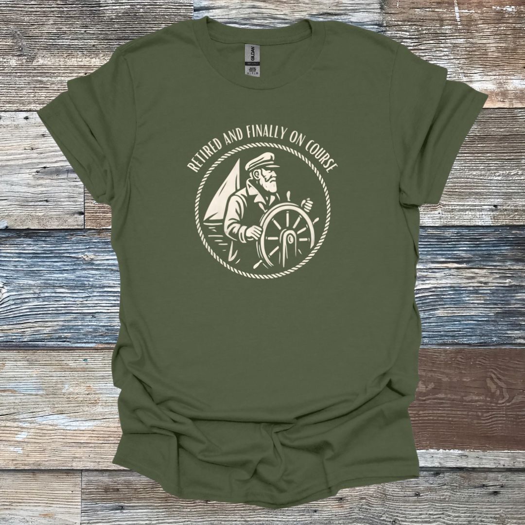 Sailing and Finally on Course T-Shirt
