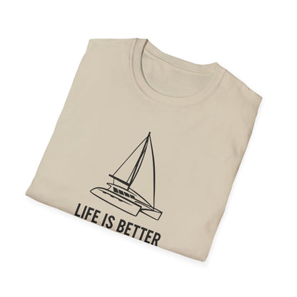 Life is Better on a Catamaran T-Shirt
