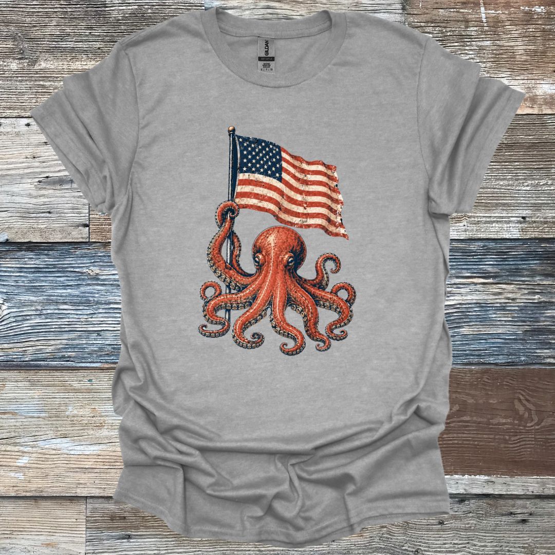 American Octopus T-Shirt