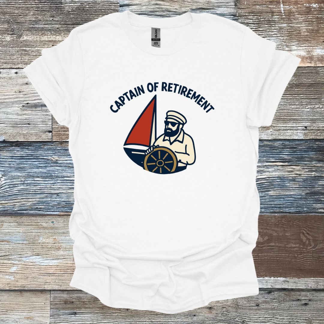 Captain of Retirement T-Shirt