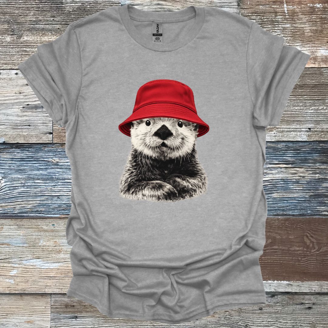 Otter Hat T-Shirt