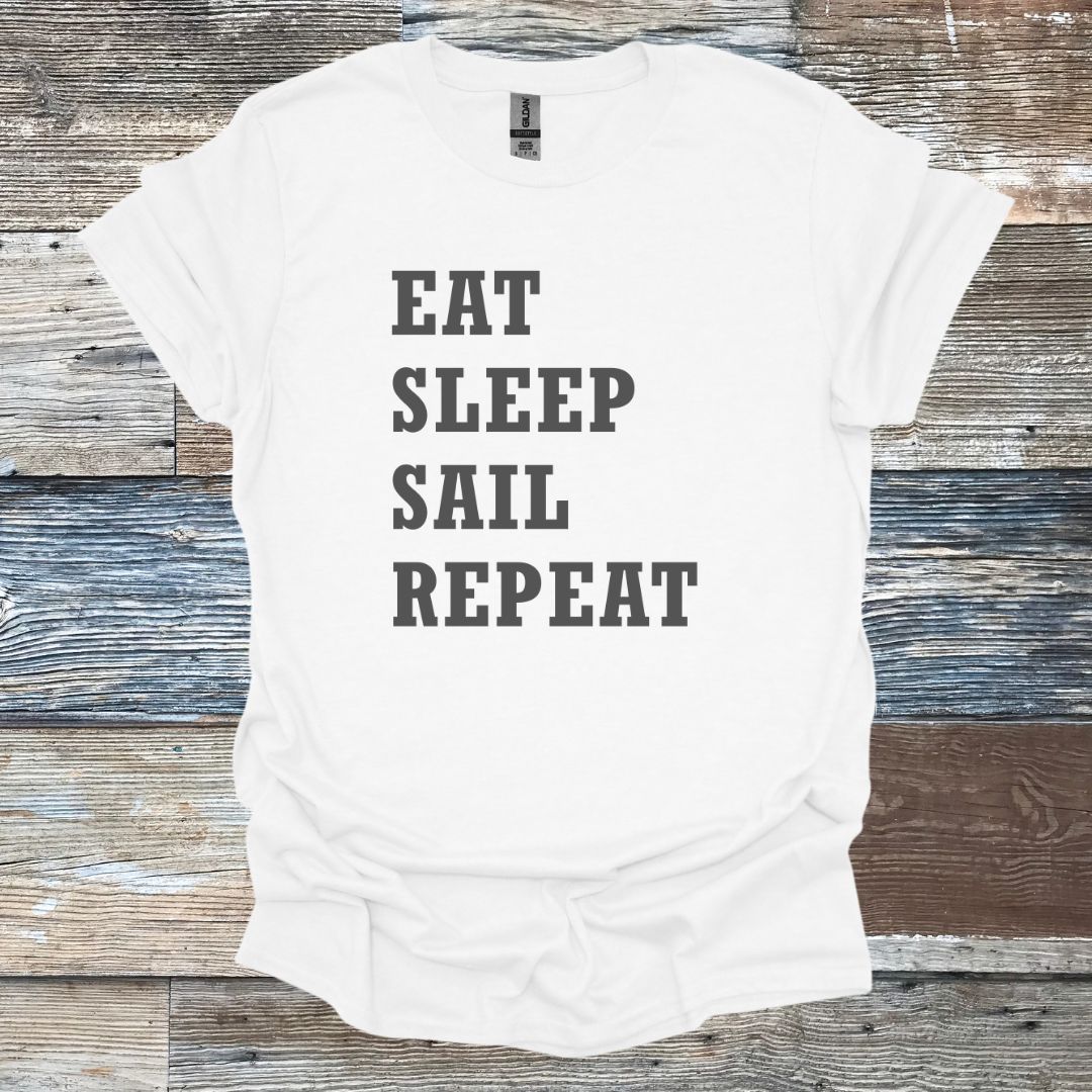 Eat Sleep Sail Repeat T-Shirt