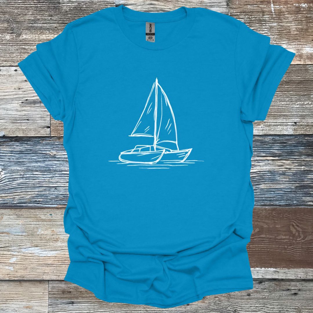 Lone Catamaran T-Shirt