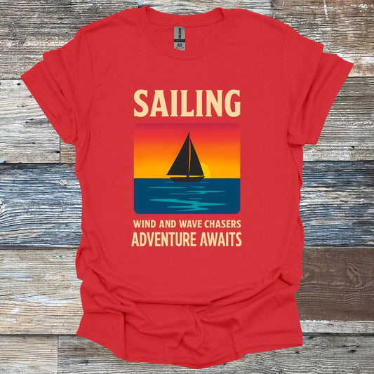 Sailing Adventure Awaits T-Shirt