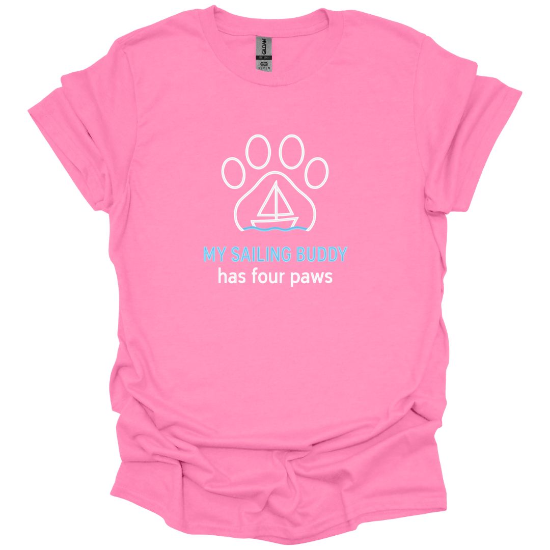 My Sailing Buddy has Four Paws T-Shirt